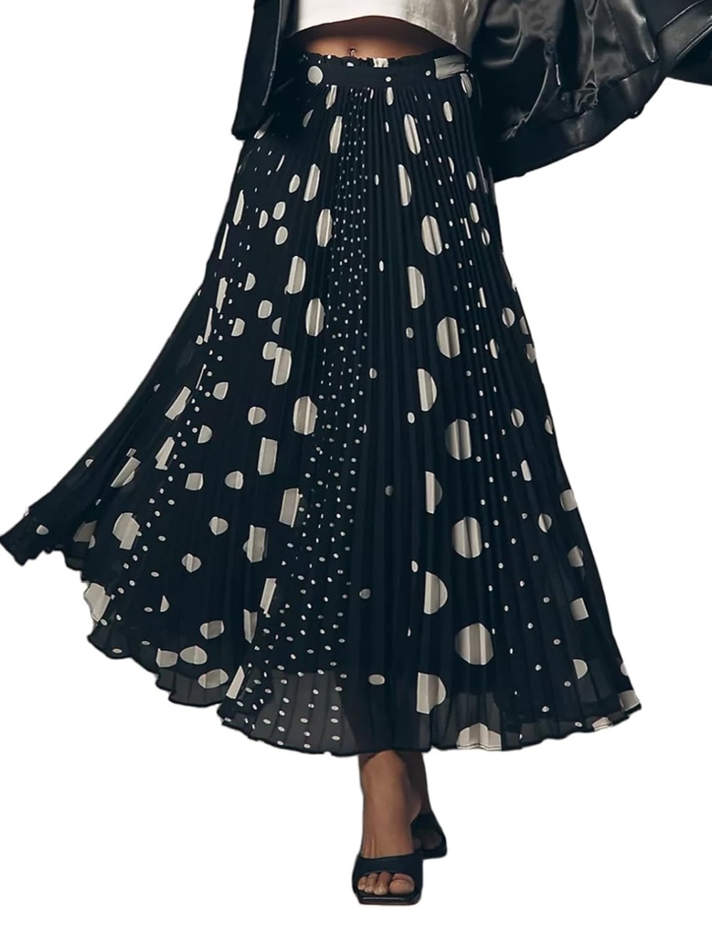 Womens Pleated Skirt